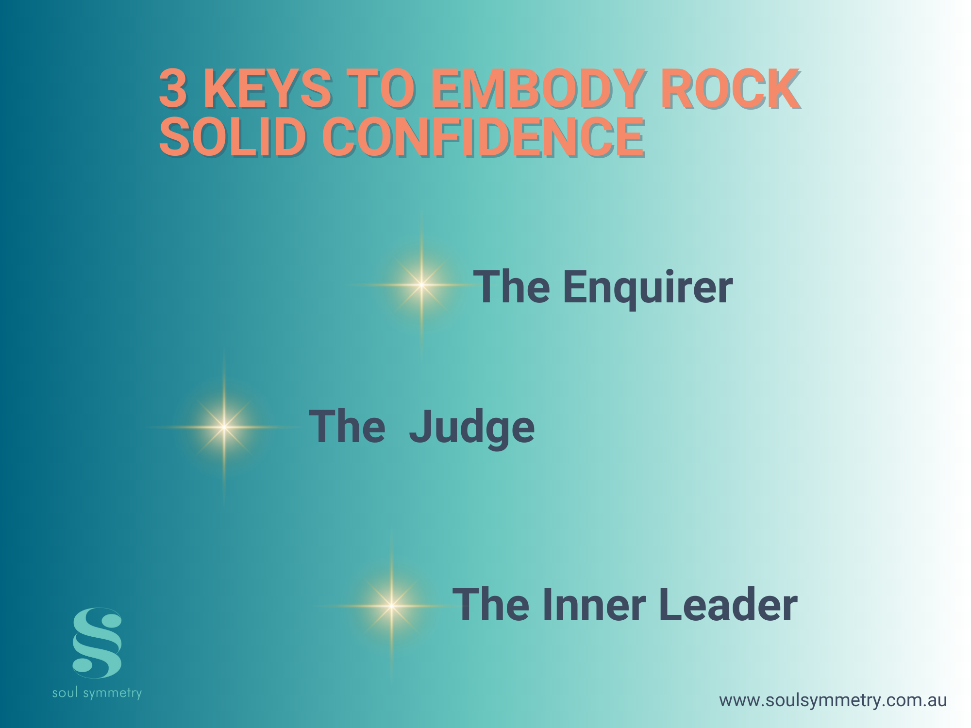 3 Keys to Embody Rock Solid Confidence