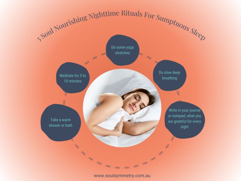 5 Soul Nourishing Nighttime Rituals For Sumptuous Sleep