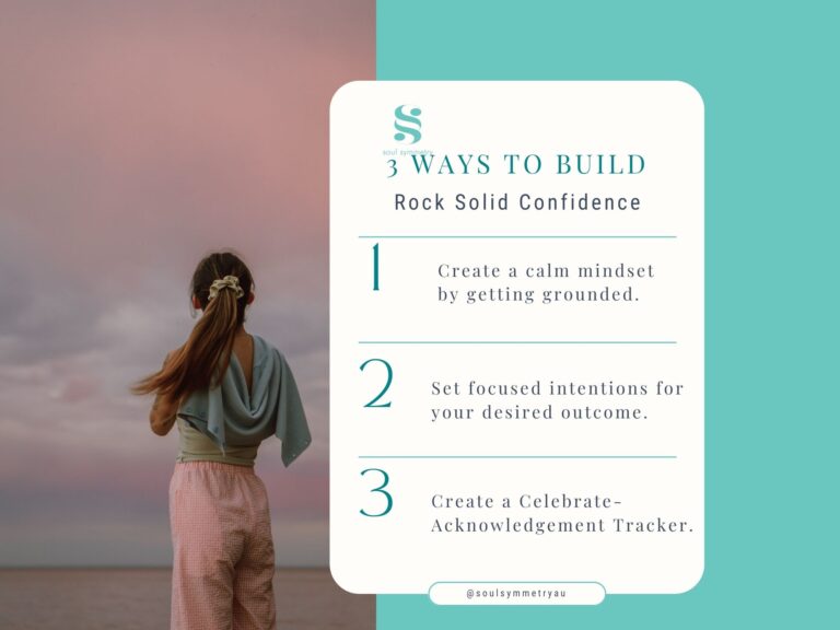 3 Ways to build Rock Solid Confidence