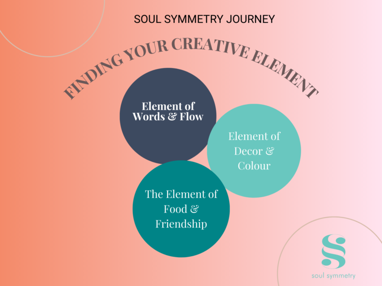 THE SOUL SYMMETRY JOURNEY: finding your creative element
