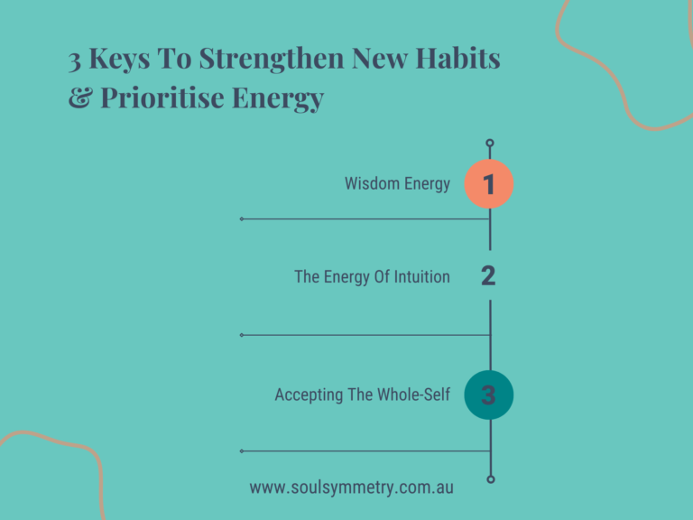 Soul Symmetry Journey: 3 Keys To Strengthen New Habits & Prioritise Energy