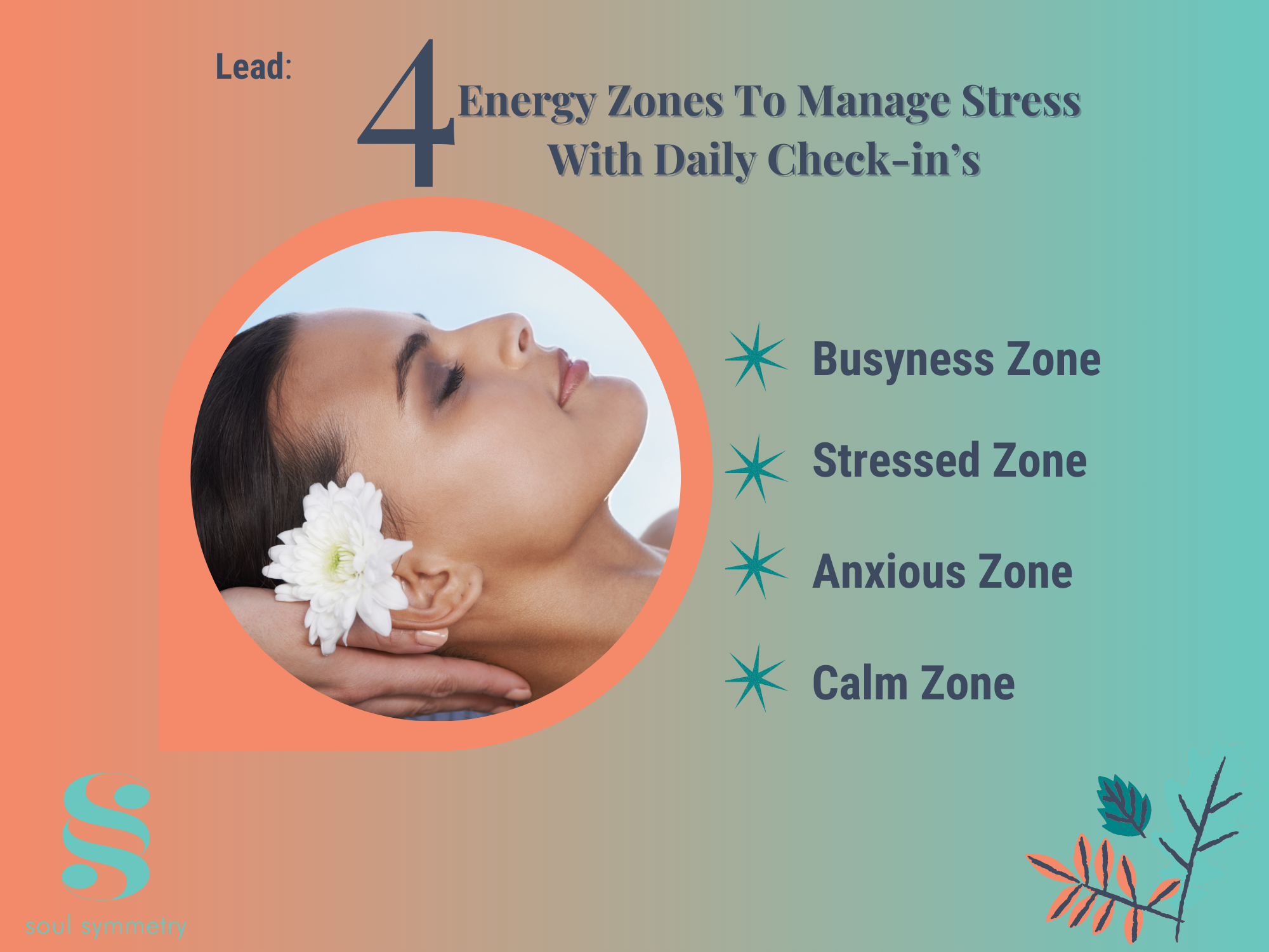Lead – 4 Energy Zones To Manage Stress With Daily Check-in’s