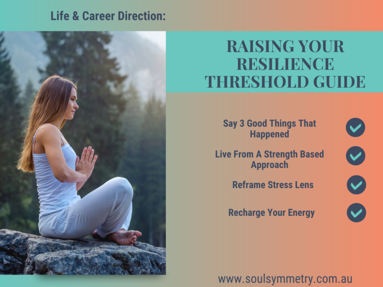 Life & Career Direction: Raising Your Resilience Threshold Guide