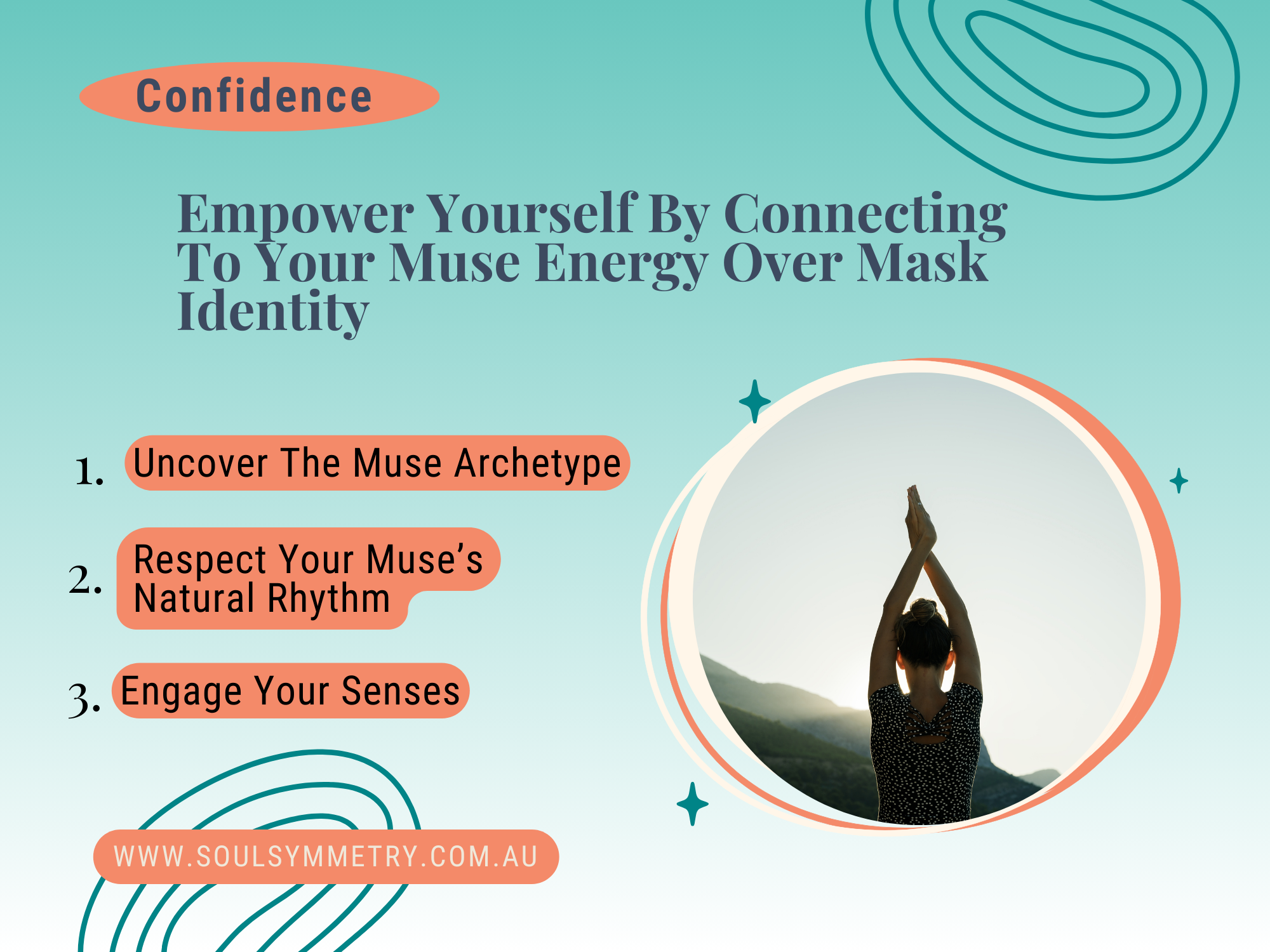 Soul Symmetry Journey: Empower Yourself By Connecting To Your Muse Energy Over Mask Identity